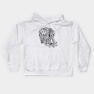 LADY DOODLE Kids Hoodie